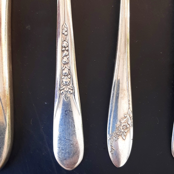 6 pl. Settings of Rogers 1940 flatware - Picture 2 of 2